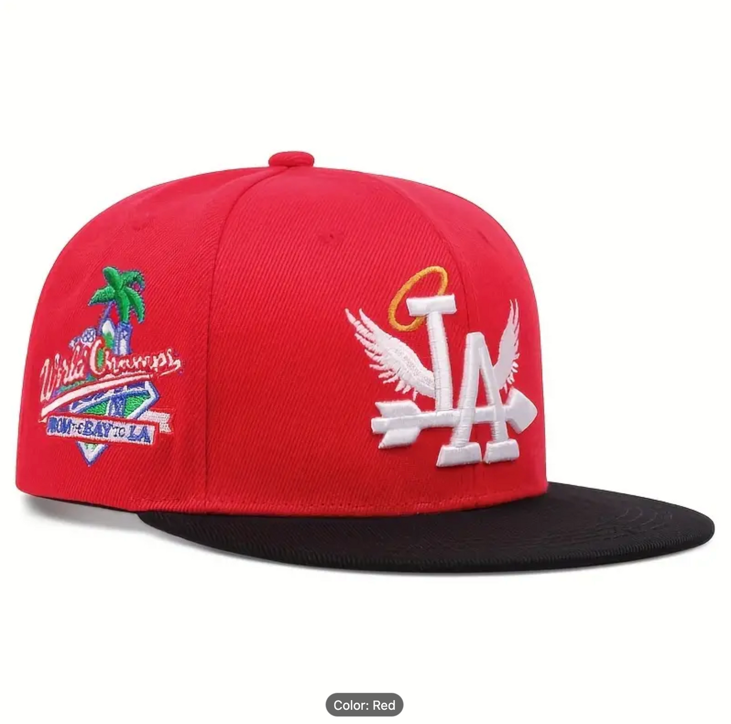 Embroidered Wings Baseball Cap