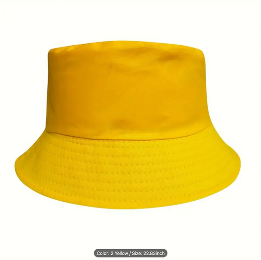 Candy Color Casual Bucket Hat